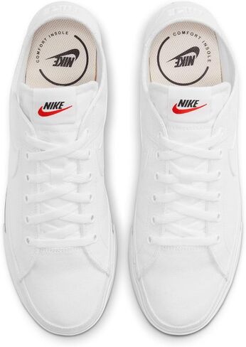 Nike Court Legacy CNVS Mens Style : Cw6539-100 White/White/Black in Saudi Arabia