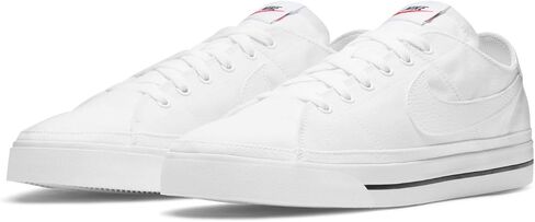 Nike Court Legacy CNVS Mens Style : Cw6539-100 White/White/Black in Saudi Arabia
