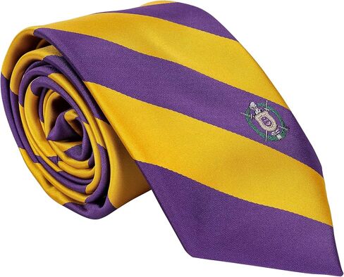 Desert Cactus Omega Psi Phi Tie Fraternity 100% Polyester with Logo Officially Licensed (Style A) in Saudi Arabia