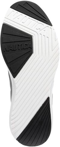 Nautica Men’s Lightweight Casual Athletic Lace‑Up Sneakers – Breathable Knit & Vegan Leather Upper, Cushioned Insole & Rubber Outsole, All‑Day Comfort Walking Shoes - Theodoor in Saudi Arabia