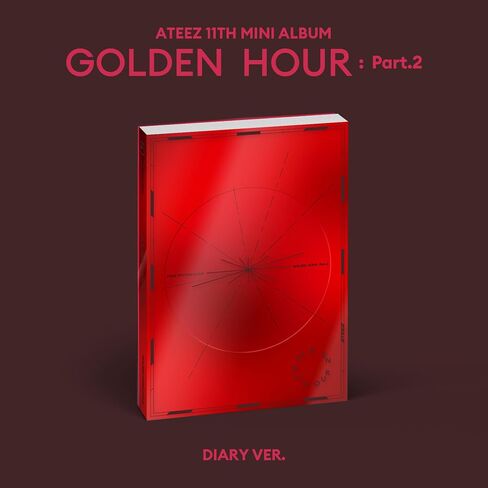 11th Mini Album [GOLDEN HOUR : Part.2] Photobook DIARY Version + [Extra Photocards] in Saudi Arabia
