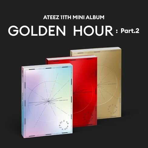 11th Mini Album [GOLDEN HOUR : Part.2] Photobook DIARY Version + [Extra Photocards] in Saudi Arabia