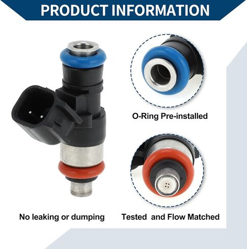 No.0280158191 Fuel Injector for Ford Explorer 3.5 2011-2019 Fuel Nozzle Flow Match 1 Pc Black in Saudi Arabia
