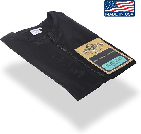 Salon Jacket Black 2 pockets zipper (small, Black) in Saudi Arabia