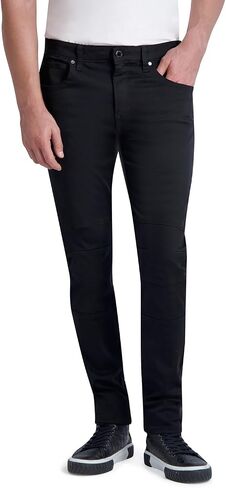 Karl Lagerfeld Paris Mens Soft Stretchy Modal Moto Pant in Saudi Arabia