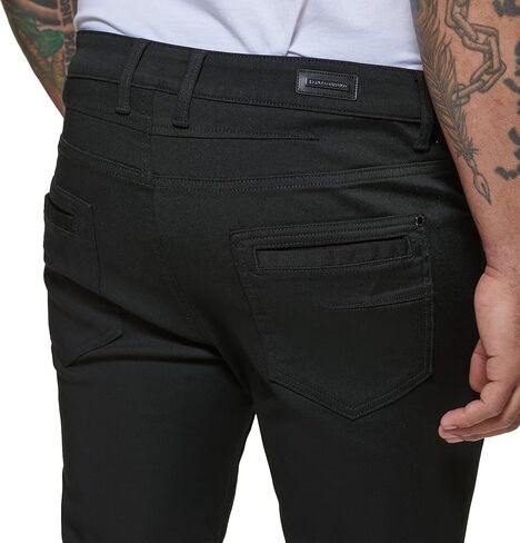 Karl Lagerfeld Paris Mens Soft Stretchy Modal Moto Pant in Saudi Arabia