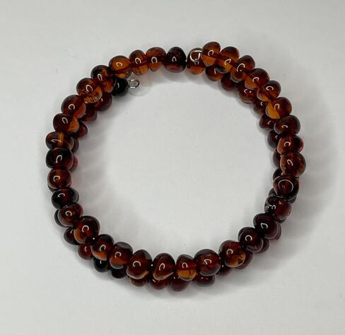 Natural Baltic Amber Women's Bracelet.Amber Bracelet for Adults. in Saudi Arabia