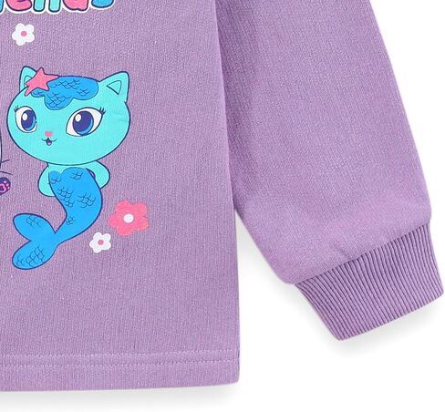 DREAMWORKS GABBY'S DOLLHOUSE Girls Sweatshirt and Pants Set 2 Piece for Toddler and Big Kids in Saudi Arabia