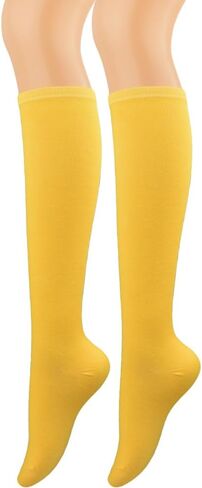 Solid Color Knee High Socks for Women Casual Athletic Tube Socks for Cosplay in Saudi Arabia