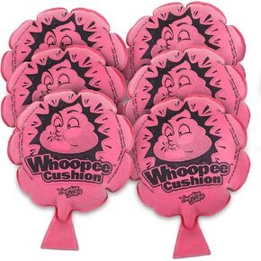 Laughing Smith Whoopie Cushion Family Pack (6-Pack, 6") - Bulk Prank Toys for Party Favors, Goodie Bags - Fun Fart Sound Cushions for Kids' Birthday Parties & Pranks - Boys & Girls