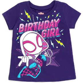 Marvel Spidey and His Amazing Friends Birthday Boys T-Shirt Toddler to Little Kid