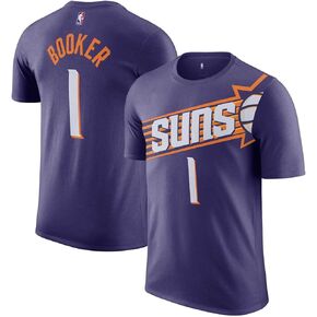 Devin Booker Phoenix Suns NBA Kids Youth 4-20 Purple Icon Edition Performance Jersey T-Shirt in Saudi Arabia