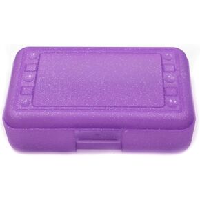 Romanoff Products Pencil Box, Purple Sparkle