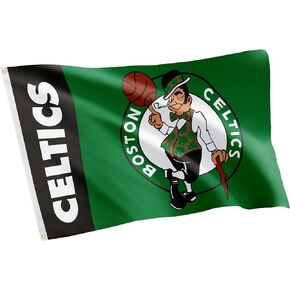 Desert Cactus Boston Celtics Flag NBA National Basketball Association 100% Polyester Indoor Outdoor 3 feet x 5 feet Team Flags (Team Name)