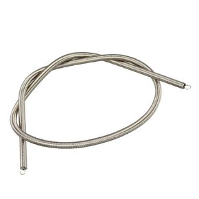 uxcell Extended Tension Spring Wire Diameter 0.02", OD 0.2", Free Length 11.81" Stainless Steel Small Dual Hook Tension Spring for Machinery Construction Industrial