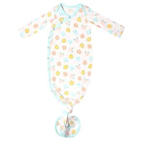 Copper Pearl Newborn Knotted Gown Daisy in Kuwait