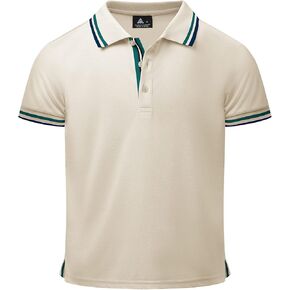 Boys Short Sleeve Polo Shirt Active Performance Golf Shirts Sport School Uniform Collared Polo Shirts for Girls Kids in Kuwait