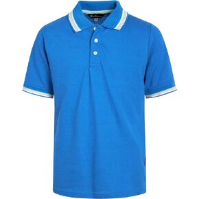 Ben Sherman Boys' Polo Shirt - Classic Fit Short Sleeve Pique Polo - Comfort Stretch Golf Shirt for Boys (8-18)