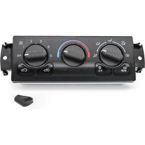 599-218 Front A/C Heater Climate Control Module Panel Switch for 1999-2002 Chevy Tahoe Avalanche Suburban Silverado 1500 2500 3500 HD, GMC Yukon Sierra 1500 2500 3500 HD HVAC Control Switchs