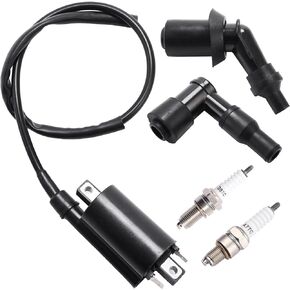 ملف الاشتعال ملاءمة لـ Kawasaki Mule 3010 4010 4000 4010 2510 2500 2520 3000 3020 KAF KLR 620 650 800 Vulcan Coil استبدال 21121-2092 33410-38A20 21121-2083 AM1207322