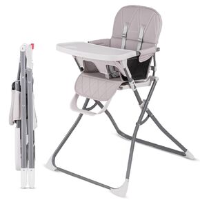 Slim Foldable High Chair for Babies and Toddlers | Five Point Safety Belt | Easy to Clean | Portable High Chair for Travel | Highchairs for Babies and Toddlers | Silla de Comer para Bebe