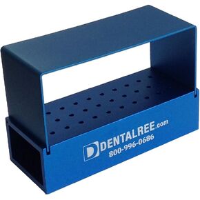 QUALITÉ BK-700-B 30 فتحة بور كتل طويلة مستقيمة، ألومنيوم، أزرق in Kuwait