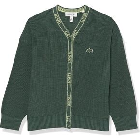 Lacoste Kids' Long Sleeve Solid Cardigan