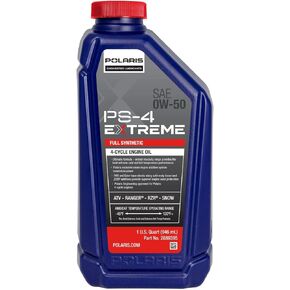 Polaris 2889395 PS-4 0W-50 Extreme Full-Synthetic Oil 1 Quart