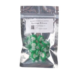Syringe Filters PES 13 mm Diameter 0.22 um Pore Size Non Sterile Pack of 10 pcs