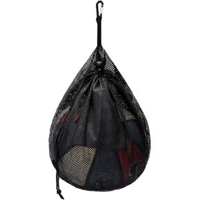 Single Ball Basketball Bag, 11 * 11.4 Inch Ball Bags, Breathable Drawstring Bag, Ball Bag For Carrying Basketball/Volleyball/Soccer, Ball Bag With Latch