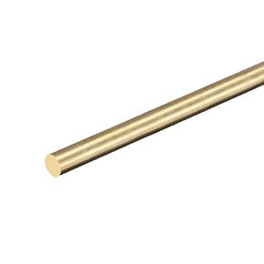 uxcell Brass Rod,8mm，5/16 Diameter 300mm Length Brass Solid Round Rod Lathe Bar Stock for RC Model Airplane Helicopter DIY Craft 1pcs