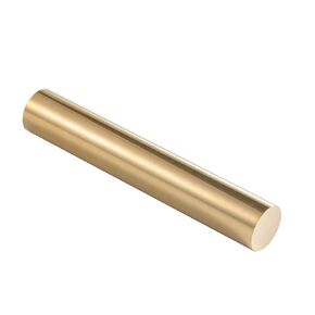 3/4 inch (19mm) Brass Solid Round Rod Lathe Bar Stock, 6 inch(152.4mm) in Length