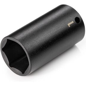 TEKTON 3/8 Inch Drive x 1 Inch Deep 6-Point Impact Socket | SID13025
