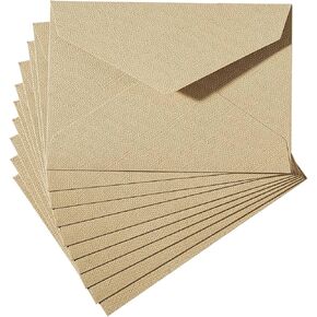 Tuhangcc Stationery Writing Paper and Envelopes Set with Jute Rope 4 X 6 for Writing Letter, (20 Best Paper with 10 Heavyweight envelopes),by Better Gift Office Products (Ivory White)