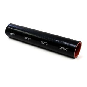 HPS HTST-600-BLK Silicone High Temperature 4-ply Reinforced Tube Coupler Hose, 15 PSI Maximum Pressure, 12" Length, 6" ID, Black
