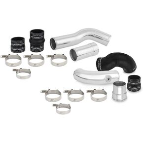 Mishimoto MMICP-F2D-11KBK Intercooler Pipe Kit Compatible With Ford 6.7 Powerstroke 2011-2018 Black