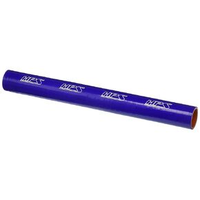 HPS HTST-100-BLUE Silicone High Temperature 4-ply Reinforced Tube Coupler Hose, 90 PSI Maximum Pressure, 12" Length, 1" ID, Blue