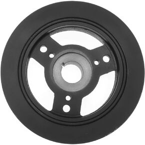 A-Premium Engine Harmonic Balancer Crankshaft Pulley - OHV L6 4.0L - Compatible with Jeep Vehicles - 1987-2006 - Cherokee, Grand Cherokee, Comanche, Wagoneer, Wrangler, TJ, for# 33002920AB, 33002920