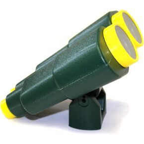 Eastern Jungle Gym Jumbo Binoculars Playset Accessory - Green, Non-Magnifying, UV-Protected Plastic Toy for Outdoor Swing Sets, Playhouses & Treehouses - Includes Mounting Hardware