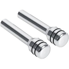 Door Lock Pull Knob,Door Lock Knob Caps,2Pcs Universal Car Truck Aluminum Interior Door Lock Knob Pins Cover Silver Car Door Lock Buttons car Door Lock knobs car Door Lock knobs