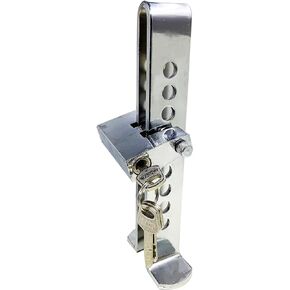 22.5cm Anti-Theft Auto Brake Clutch Lock Stainless Steel Vehicle Security Protection Supplies Car Brake Lock with 3 Keys