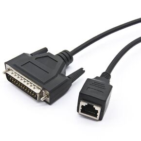 DB25 Male to RJ45 Female Network Cable for Debugging Cable, Network Switch, Industrial Control Cable 0.3M