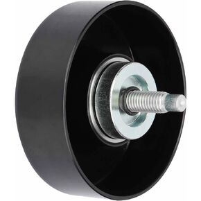 IRONTEK Belt Tensioner Idler Pulley 36299 fit for GMC (2002-2006 Sierra 3500/2003-2014 Yukon), for Hummer (2003-2009 H2/ 2008-2010 H3), for Isuzu (2003-2006 Ascender/ 2003-2005 NPR) #12669569