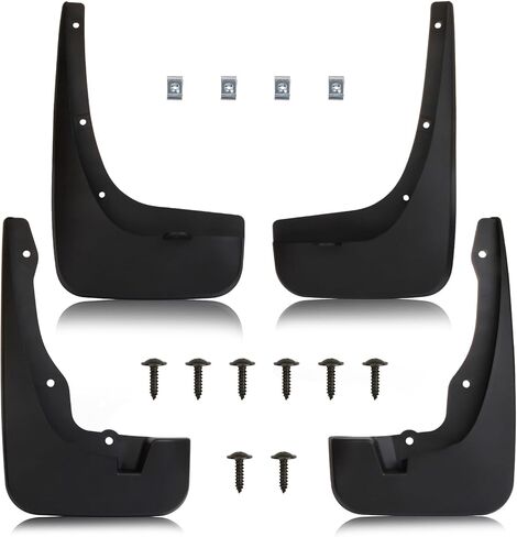 MITZONE Mud Flaps Splash Guards mudguards Compatible with 2010-2015 Toyota Prius Front & Rear 4pc Set in Saudi Arabia