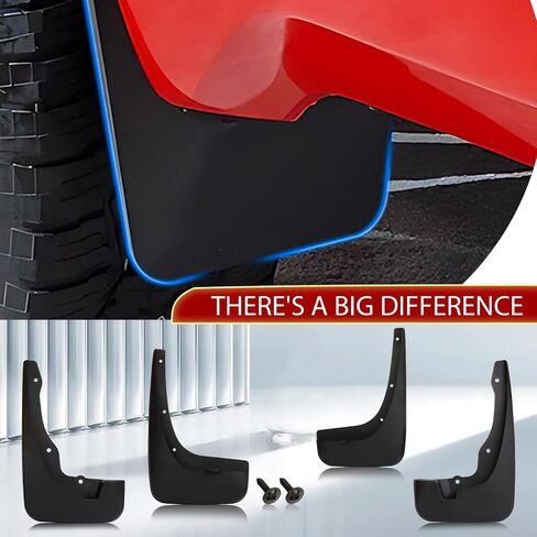 MITZONE Mud Flaps Splash Guards mudguards Compatible with 2010-2015 Toyota Prius Front & Rear 4pc Set in Saudi Arabia