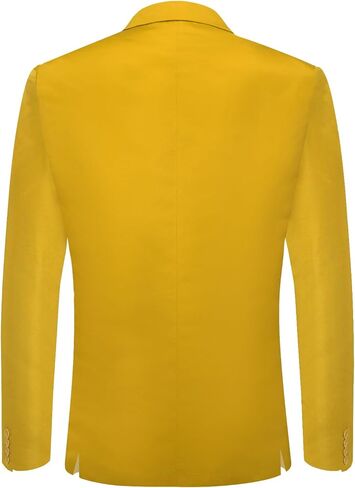 Hi-Tie Men's Blazer Casual Light Weight Sport Coats Slim Fit Suit Jacket Business Sports Jacket for Prom Party in Kuwait