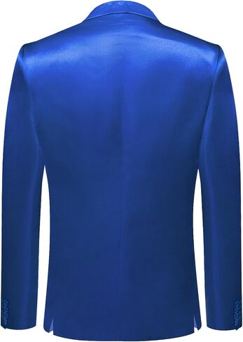 Hi-Tie Men's Blazer Casual Light Weight Sport Coats Slim Fit Suit Jacket Business Sports Jacket for Prom Party in Kuwait