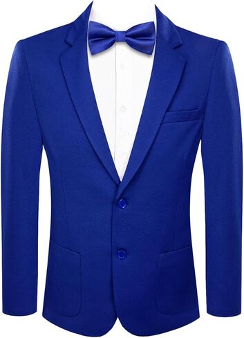 Hi-Tie Men's Blazer Casual Light Weight Sport Coats Slim Fit Suit Jacket Business Sports Jacket for Prom Party in Kuwait