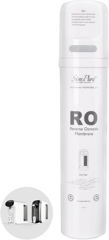 SimPure Y7/Y7P Series RO Filter Replacement Cartridge for Y7, Y7P-W, Y7P-BW, 6 Months Replacement Cartridge, 100 GPD, Model Number: SimPure ROULP-2012-100-Y7 in Saudi Arabia