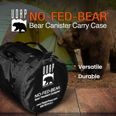 UDAP NO-FED-BEAR Bear Resistant Canister Carrying Case Only, BCC in Saudi Arabia